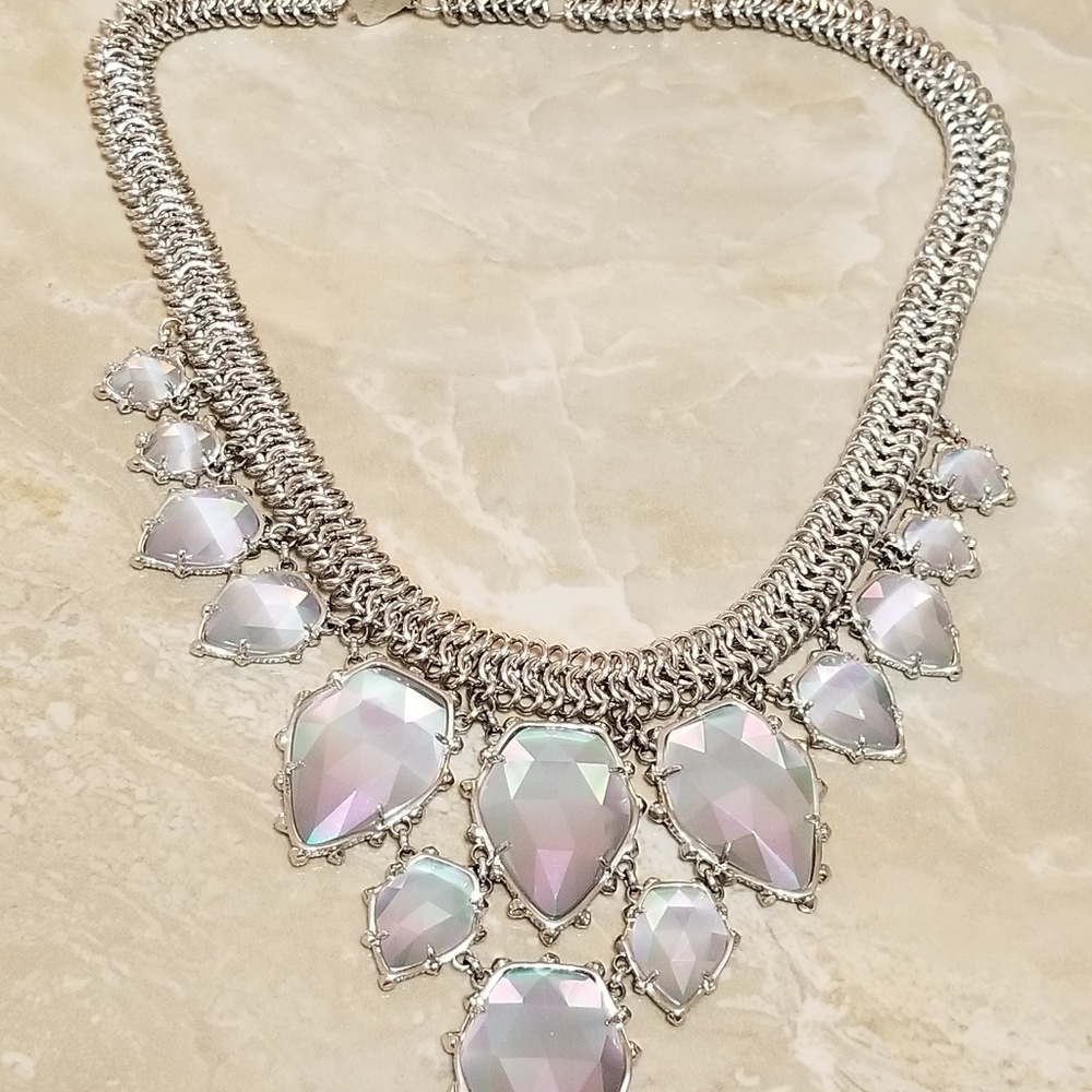 🌸SOLD🌸 Kendra Scott Iridescent Slate Gretchen EUC